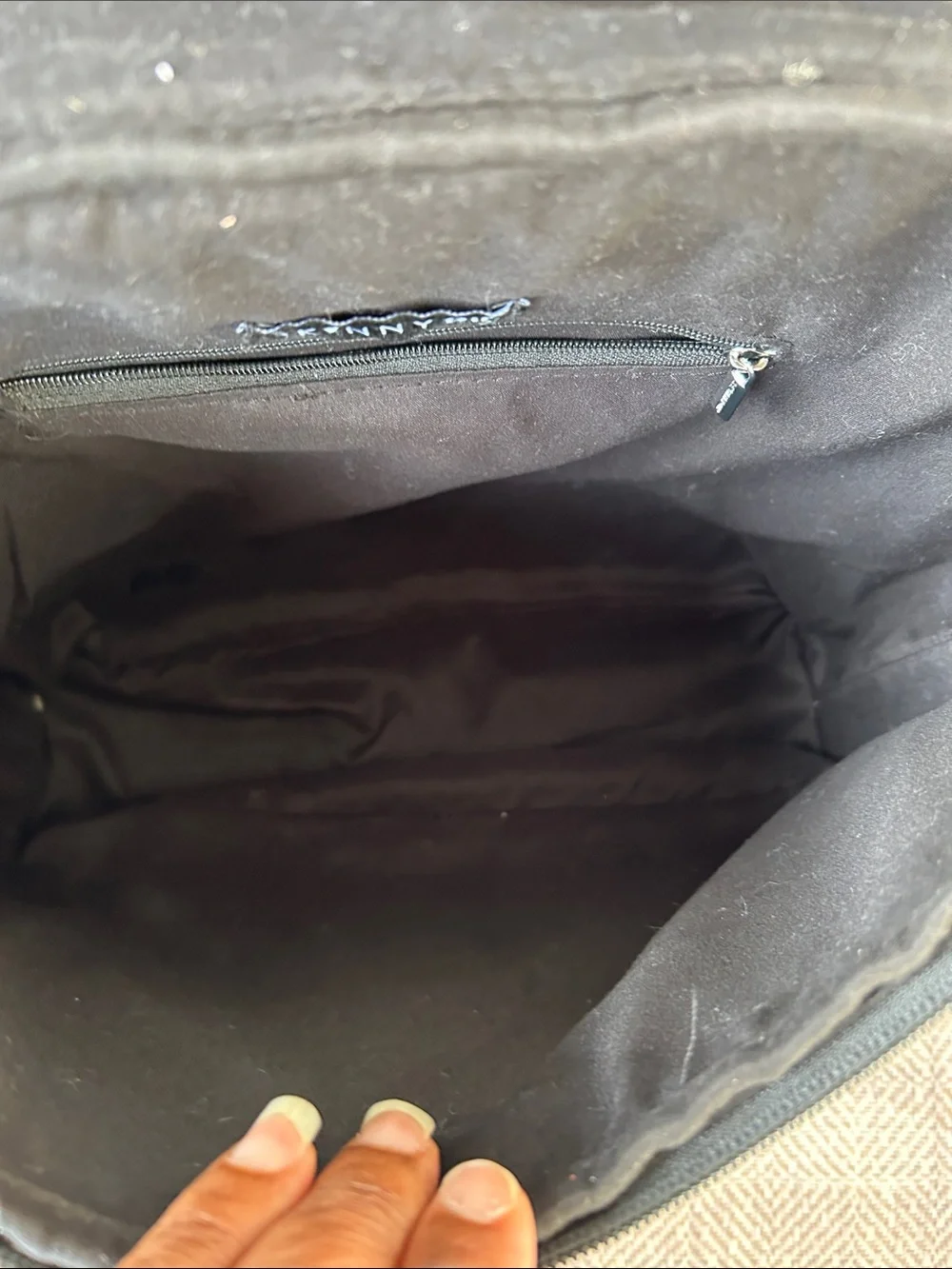 Disney Skinny Dip London Black Mickey Mouse Embossed Backpack. Faux Leather